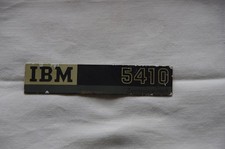 Typenschild von einem IBM