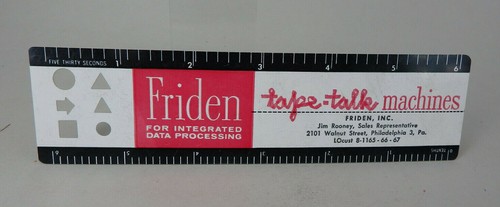 Friden datenschablone lineal - friden, /
